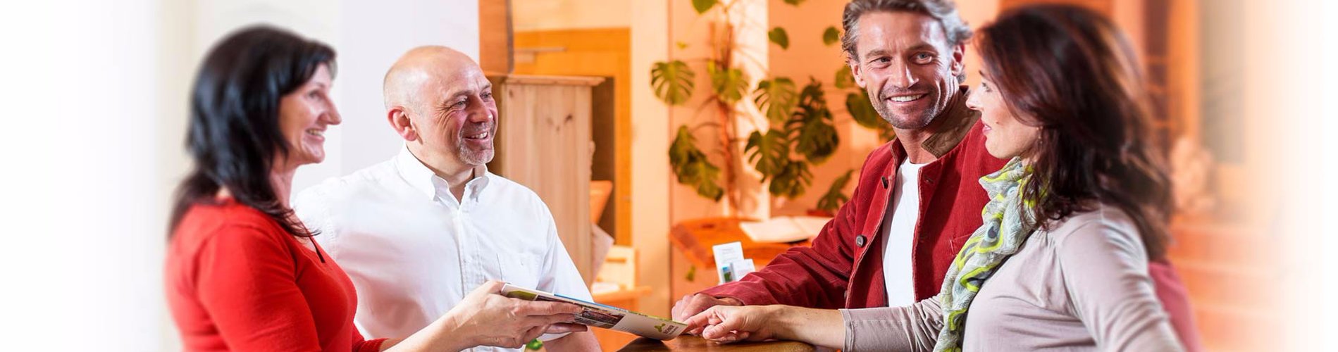 Freundlicher Empfang im Verwöhnhotel Rockenschaub, Liebenau, Mühlviertel, Waldviertel, Oberösterreich